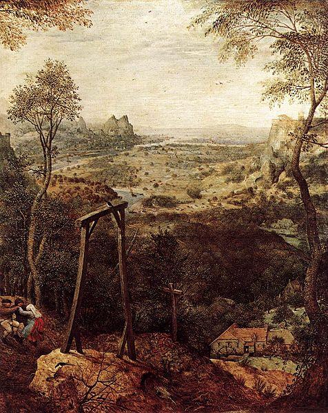 Magpie on the Gallow, Pieter Bruegel the Elder